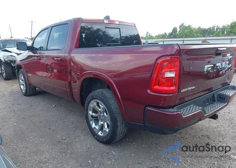 2025 Ram 1500 Lone Star 4X2 5'7 Box from USA, damaged, VIN 1C6RREFG7SN637415